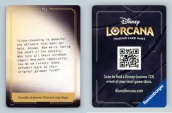 Transcript #10 Disney Lorcana Whispers In The Well 2025 TCG Card - Image 1