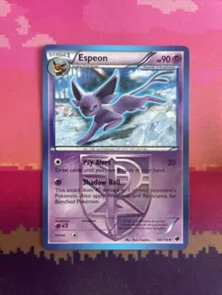 Pokemon Card Espeon Plasma Freeze Uncommon 48/116 Near Mint/VLP - Image 1