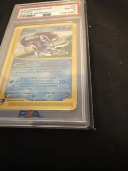 Pokemon 2002 Pokemon Game Suicune Black Star Promo #53 PSA 8 NM-MT - Image 5