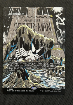 MTG Marvel Universe Eternal-Legal Reanimate (Borderless) Non-foil M 0020 - Image 1