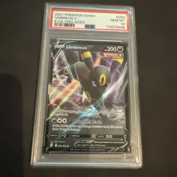 PSA 10 GEM Umbreon V Evolving Skies Ultra Rare Pokemon Card 094/203 - Image 2