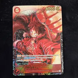 One Piece TCG Monkey D Luffy ST01-012 Alt Art Awakening of New Era OP-05 English - Image 1