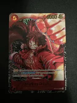 One Piece TCG Monkey D Luffy ST01-012 Alt Art Awakening of New Era OP-05 English - Image 3