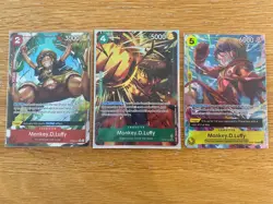 One Piece TCG Monkey D. Luffy Alternate Art Bundle [OP06, PRB02, OP07] Bulk ENG - Image 1