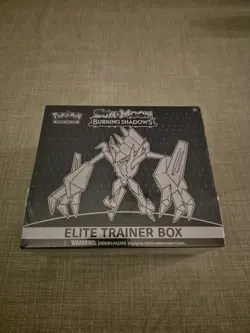 Pokemon TCG Sun and Moon Burning Shadows Elite Trainer Box New Sealed ETB - Image 1
