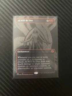 MTG All Will Be One (Oil Slick Raised Foil) Phyrexia Magic The Gathering - Image 1
