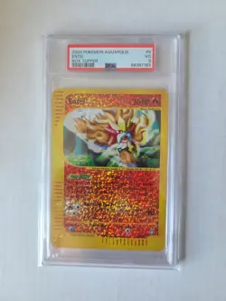 2003 Pokemon Entei Oversized Box Topper PSA 3 VG Reverse Holo Aquapolis Card #5 - Image 5