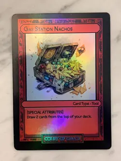 Gas Station Nachos | Holo | Divorced Dads TCG Card | Court of Chaos - Image 1