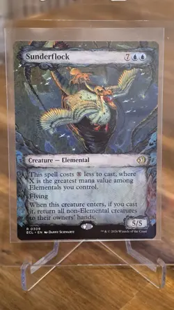 Sunderflock (Showcase) Lorwyn Eclipsed Regular - MTG NM - Image 1