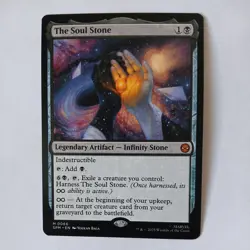 The Soul Stone Normal (Non-Foil) NM- Marvel's Spider-Man Magic te Gathering MTG - Image 1