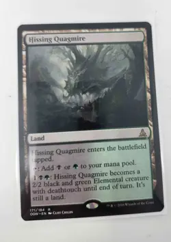 Hissing Quagmire *Elemental Tribal* NearMint NM *ACTUAL PHOTO* !0 DAY HANDLING!! - Image 1