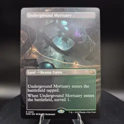 MTG Murders at Karlov Manor Underground Mortuary Borderless 0333 NM Rare - Image 1