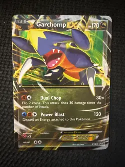 Pokemon TCG 2014 Garchomp EX Black Star Promo XY09 A - Image 1