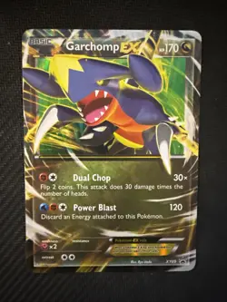 Pokemon TCG 2014 Garchomp EX Black Star Promo XY09 A - Image 2