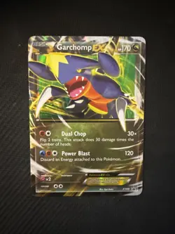 Pokemon TCG 2014 Garchomp EX Black Star Promo XY09 A - Image 3