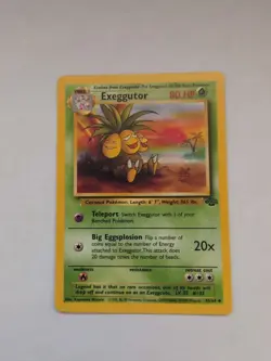 Pokemon TCG Exeggutor Jungle 35/64 Unlimited 1999-2000 Wizards Base Set - Image 1