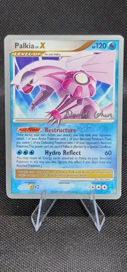 Palkia LV.X DP18 Black Star Promo Pokemon 2009 World Championships D Cohen - Image 1