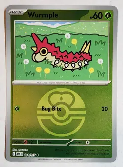 Wurmple Love Ball Reverse Holo - #11 - Ascended Heroes - Pokemon TCG - US SELLER - Image 1