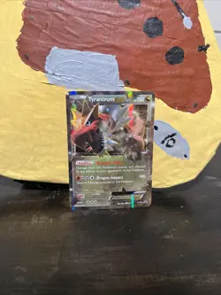 Pokemon Tyrantrum EX XY70 XY Black Star Promo - Image 1