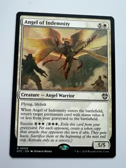 Angel of Indemnity Commander: Outlaws of Thunder Junction Regular - Image 1