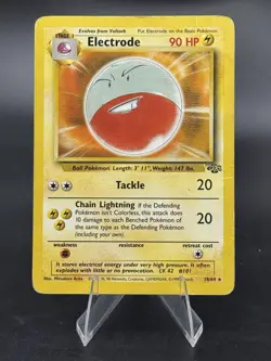 Electrode - 18/64 - Jungle Unlimited 1999 - WOTC - Non Holo - DMG Pokemon TCG - Image 1
