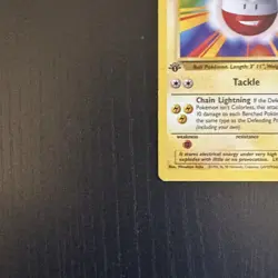 Electrode 18/64 Pokemon TCG Jungle Set 1st Edition - Image 5