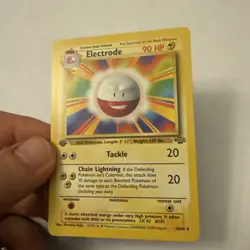 Pokemon Tcg Electrode 18/64 Jungle-1st Edition Regular NM - Image 1