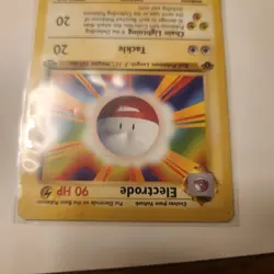 1st edition Electrode 18/64 Jungle Regular (non holo) Heavy played pokemon TCG - Image 5