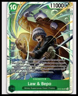 Starter Deck 24: GREEN Jewelry Bonney #ST24-004 Law & Bepo - Image 1