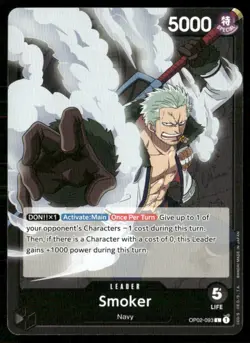 2023 Paramount War Smoker Leader / Black/Navy #OP02-093 - Image 1