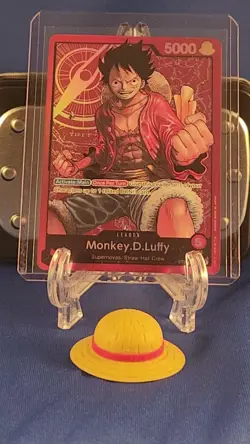 Monkey.D.Luffy - ST01-001 - Leader - English - Near Mint - One Piece CCG - Image 2