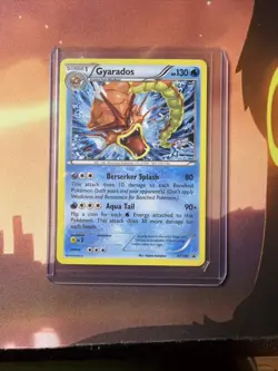 Pokemon Card - Gyarados Holo XY109 Black Star Promo - Shiny - Image 1