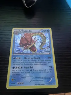 Pokemon TCG Gyarados XY109 Black Star Promo Holo Card - Image 1