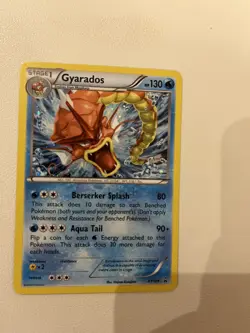 Pokemon Card TCG Gyarados Holo XY109 Black Star Promo Shiny Holo - Image 2
