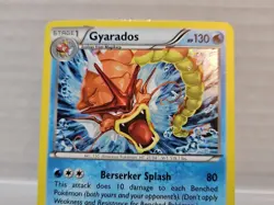 Pokemon Gyarados XY109 Shiny Holo Black Star Promo Card - Image 4