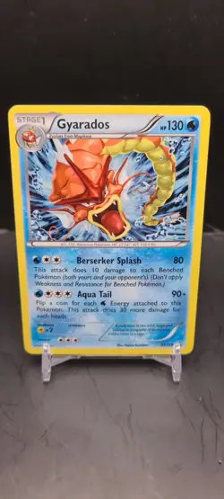 ** Pokemon Gyarados TCG Black Star Promo Holo Rare Card XY109 Near Mint - Image 1