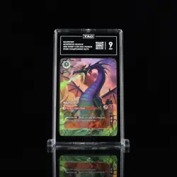 TAG 9!!! - Maleficent -Monstrous Dragon Store Championship Promo Lorcana na PSA - Image 1