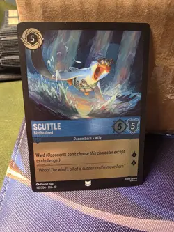 Scuttle Birdbrained 147/204 Foil Whispers in the Well Disney Lorcana 001329 - Image 1