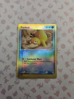 Pokemon EX Sandstorm Reverse Holo Psyduck TCG Card 73/100 - Image 1