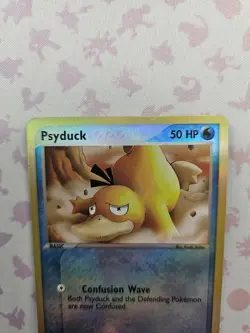 Pokemon EX Sandstorm Reverse Holo Psyduck TCG Card 73/100 - Image 4