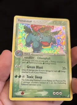 Venusaur 28/100 Crystal Guardians Reverse Holo NM/LP Pokemon TCG - Image 3