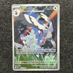 Pokemon TCG Tranquil Illustration Rare #149/086 SV: Black Bolt Near Mint NM - Image 1