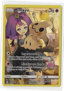 Mimikyu - 245/236 - Pokemon Cosmic Eclipse Sun & Moon Secret Rare Card NM - Image 1