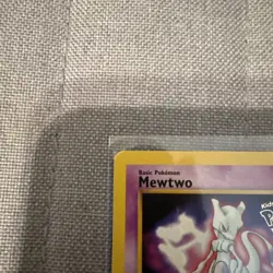 NM-Mewtwo Kids WB Presents Pokemon The First Movie Rare 1995 pokemon card No. 3 - Image 3