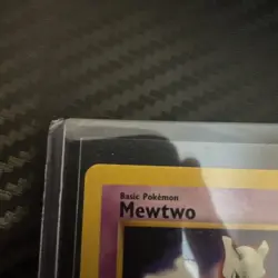 NM-Mewtwo Kids WB Presents Pokemon The First Movie Rare 1995 pokemon card No. 3 - Image 3