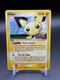 Pichu 21/108 Rare EX Power Keepers Pokemon Card 2007 - Image 1