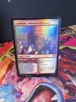 Lindblum, Industrial Regency // Mage Siege - Foil - Final Fantasy #0285 MTG Magi - Image 1