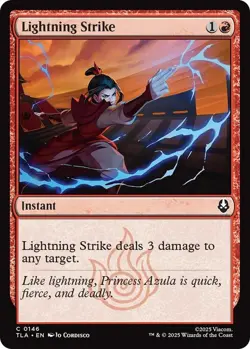 Lightning Strike #146 C NM - 4x Playset Avatar: The Last Airbender - Image 1