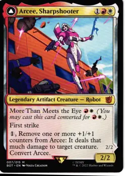 Arcee, Sharpshooter Mythic -Universes Beyond: Transformers 7 NM - Image 1