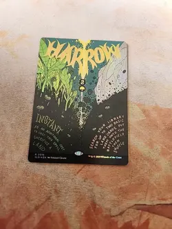 Harrow Rainbow Foil Secret Lair MTG NM - Image 1